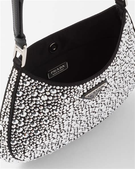 prada sparkly cleo bag|Prada cleo bag review.